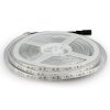 Taśma LED V-TAC 12V SMD3528 600LED IP65 rękaw 8W/m VT-3528 IP65 3000K 800lm